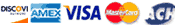 Visa, discover, ach, amex and master logo